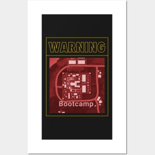 Warning Bootcamp Posters and Art